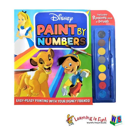 Learning is Fun. DISNEY PAINT BY NUMBERSDISNEY