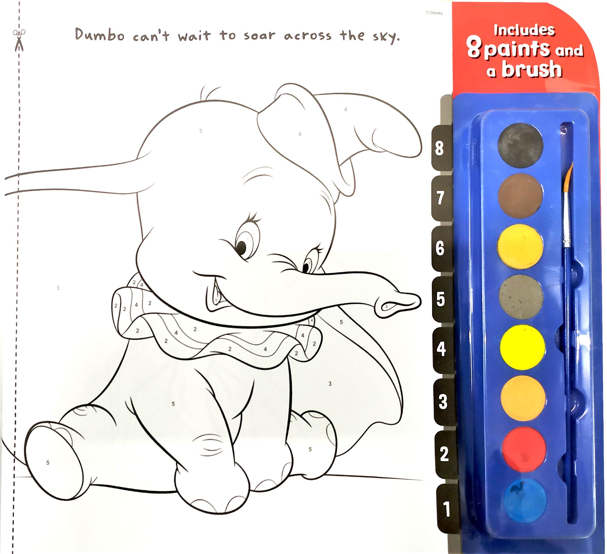 Learning is Fun. DISNEY PAINT BY NUMBERSDISNEY