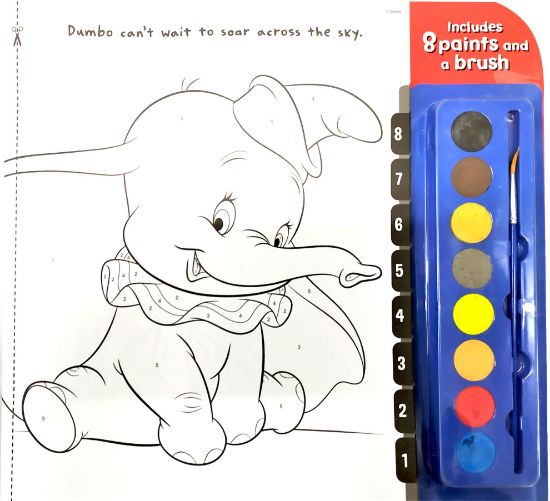 Learning is Fun. DISNEY PAINT BY NUMBERSDISNEY