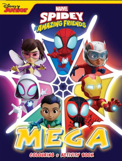 Picture of DISNEY JUNIOR MARVEL SPIDEY MEGA COLORING AND ACTIVITY BOOK