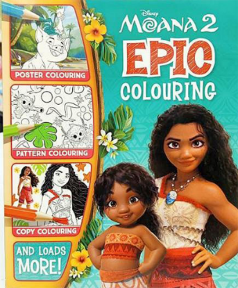 Picture of DISNEY MOANA 2-EPIC COLORING